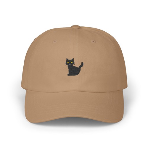 Cappello papà gatto nero - cappello,