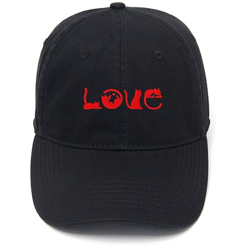 Cappello ricamato cotone - cappello,