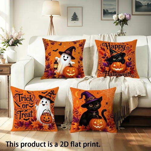 Copricuscino halloween gatto - halloween,