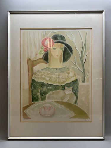 Claire astex lithograph woman - claire, "woman