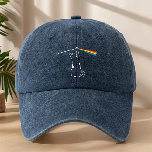 Berretto baseball gatto stampa - gatto,