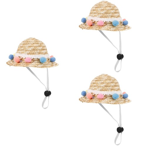 Cappello paglia tessuto - di,