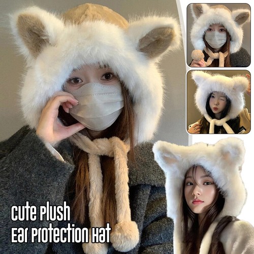 Cappello pelliccia peluche
