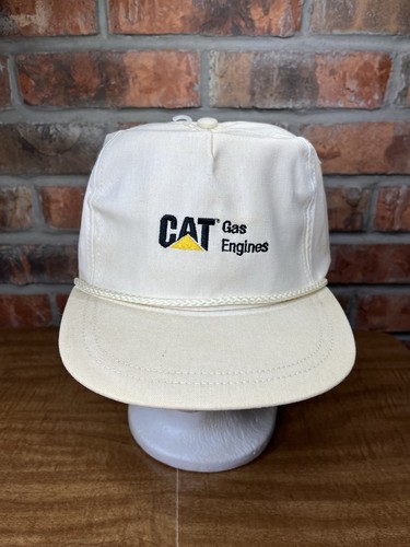 Cappello bianco vintage cat - bianco,