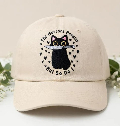 Cappello meme horror gatto - cappello,